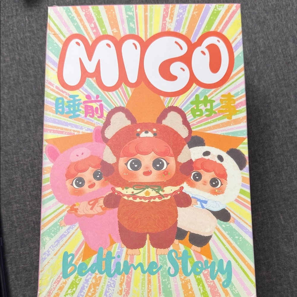 This is a Migo Bedtime Story blind box. It contains a plush doll - Picture 1 of 4